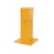 Vestil Manufacturing Corporation Universal Post, Steel, 18 In. H, Yellow GR-H2R-DI-TP18-YL - alternate 2